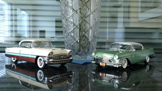 '56 Packard Caribbean and '57 Cadillac Eldorado